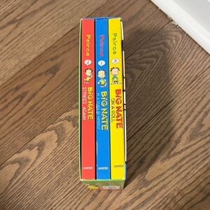Harper Big Nate Book Set - Red, Blue, Yellow